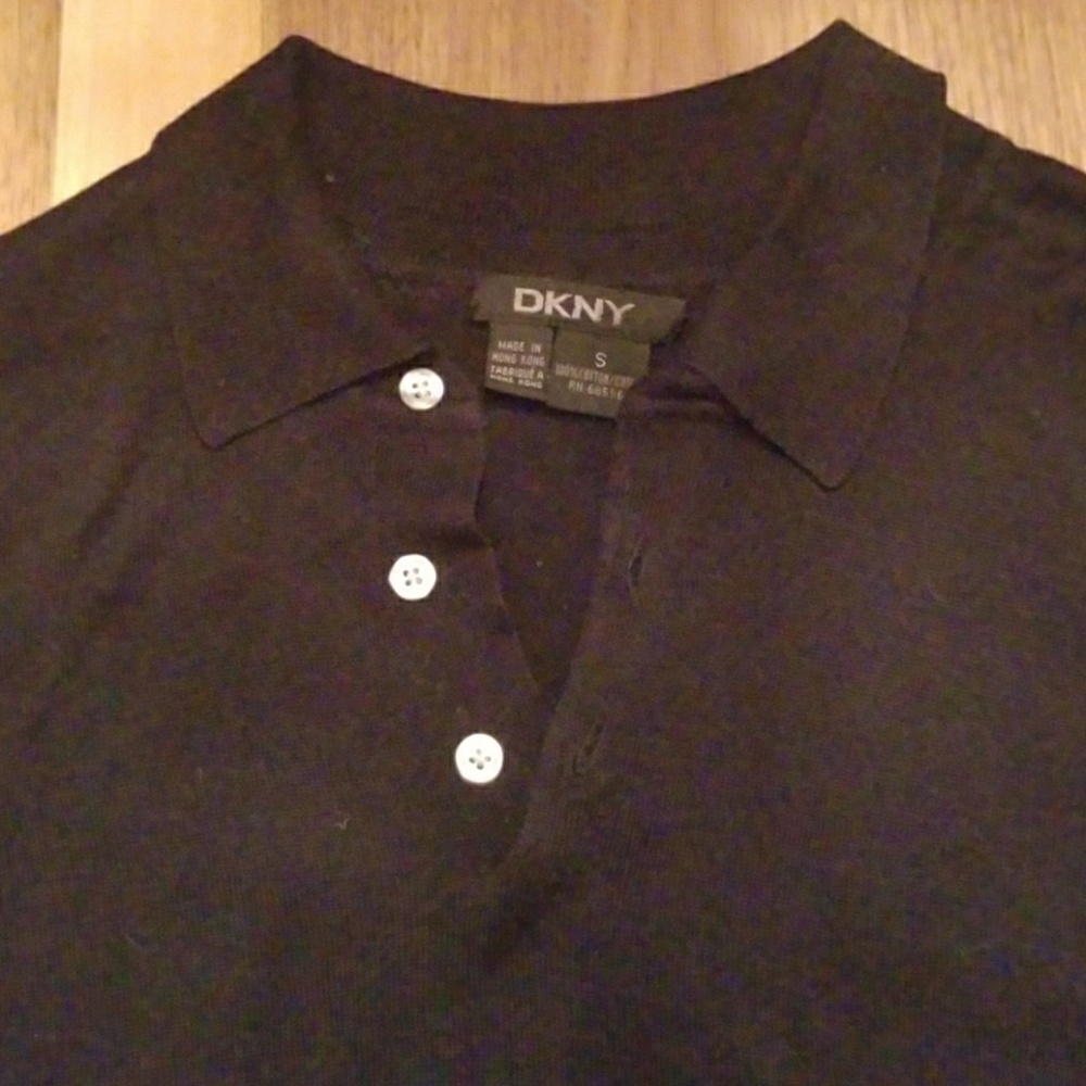 Mens Button-up Collared Tee - Picture 3 of 4